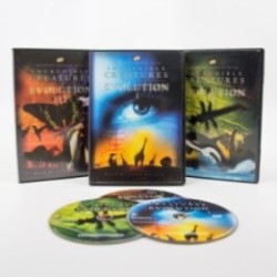 Incredible Creatures That Defy Evolution -  Complete set of 3 DV