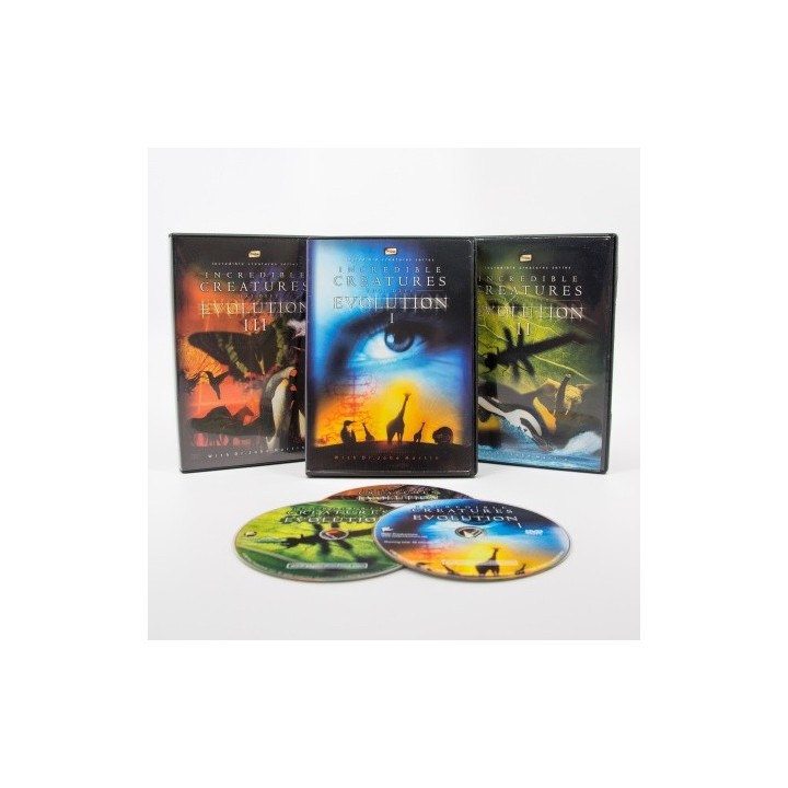 Incredible Creatures That Defy Evolution -  Complete set of 3 DV