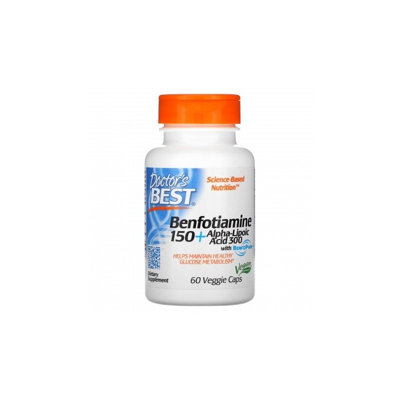 Doctors best Benfotiamine with BenfoPure Capsules
