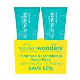 Seven Wonders natural Haircare Shampoo and Conditioner