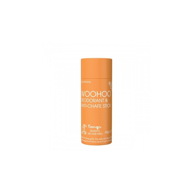 Woohoo Deodorant & Anti-Chafe Stick Tango (Sensitive Bicarb Free
