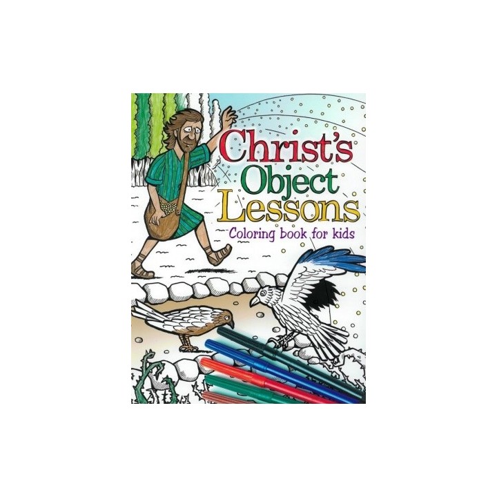 Christ Object Lessons Colouring Book for Kids