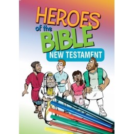 Heroes of the Bible Colouring in Book - New Testament