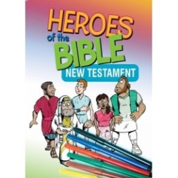 Heroes of the Bible Colouring in Book - New Testament