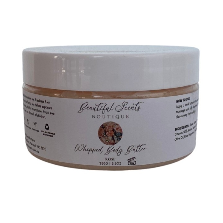 Whipped Body Butter Rose 250g