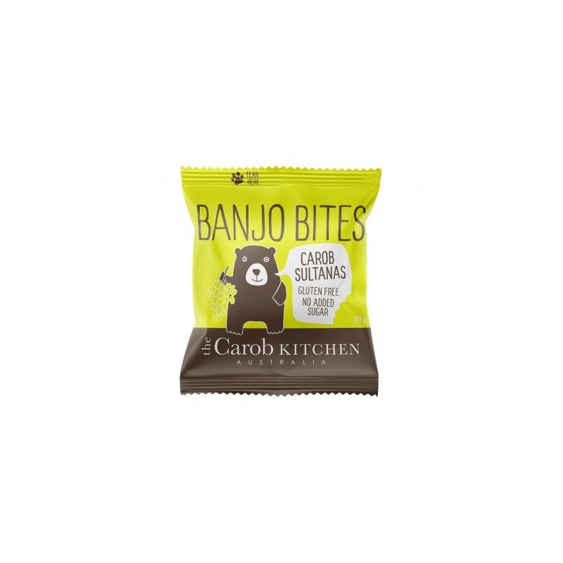 Carob kitchen - Carob Coated Sultana Bites
