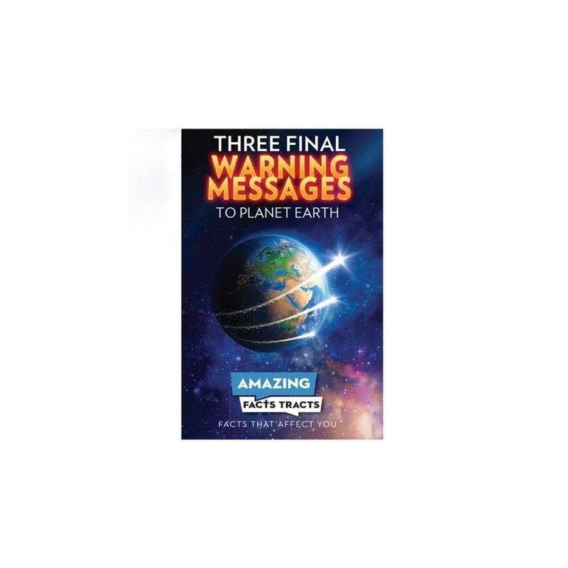 Three Final Warning Messages to Planet Earth Sharing tracts - pa
