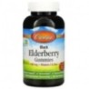Carlson Black Elderberry Gummies 120 veg caps