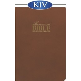 Remnant Study Bible KJV Brown Thumb Index