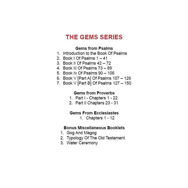 GEMS PDF USB series