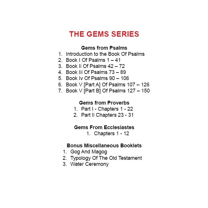 GEMS PDF USB series