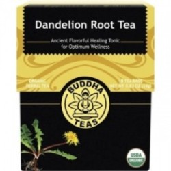Organic Herbal Dandelion Root Teabags (18)
