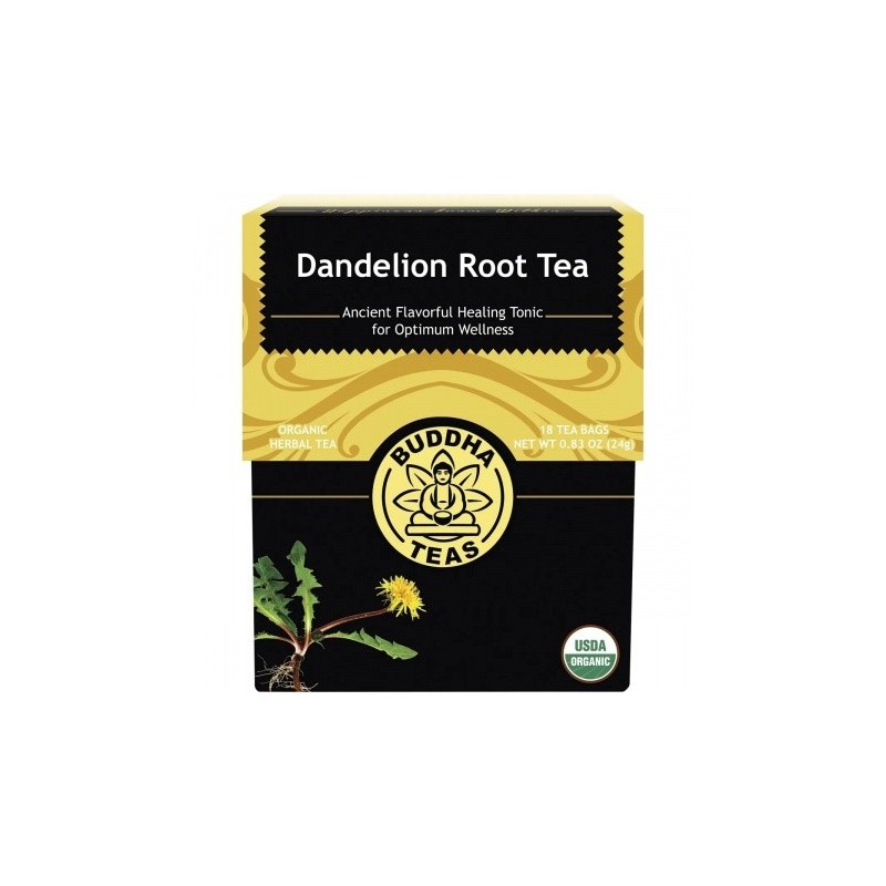 Organic Herbal Dandelion Root Teabags (18)