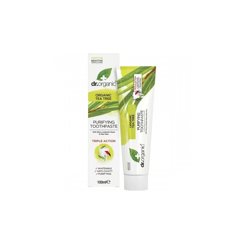 Dr organic Toothpaste organic tea Tree 100ml
