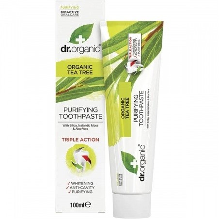 Dr organic Toothpaste organic tea Tree 100ml