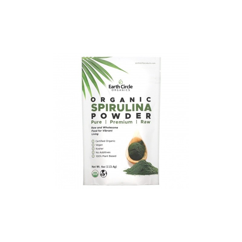 Earth circle Organic Spirulina Powder 113.4gm