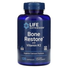 Life Extension Bone Restore with Vitamin K2 120 caps