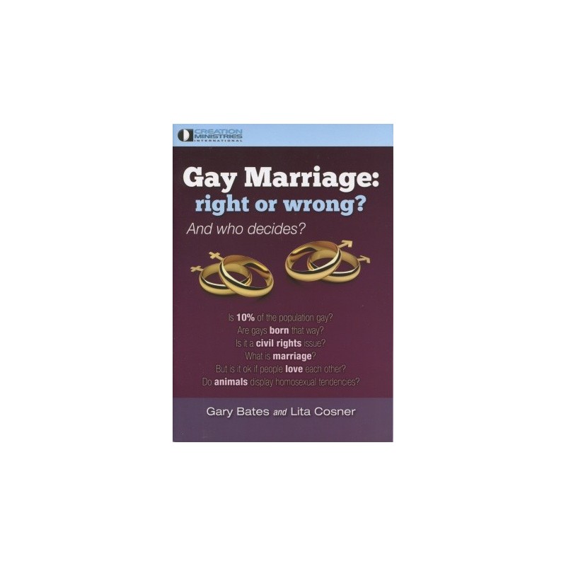 Gay marriage: right or wrong?