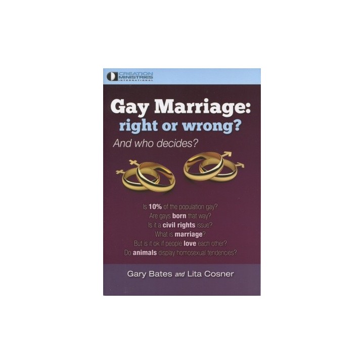 Gay marriage: right or wrong?