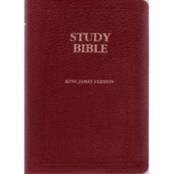 Study Bible KJV Genuine Leather Bound- Black