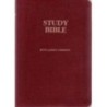 Study Bible KJV Genuine Leather Bound- Black