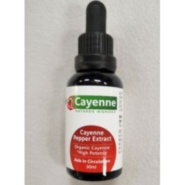 Organic Cayenne Pepper Extract 30ml