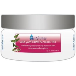Wild yam ORMUS cream 18+ 100gm
