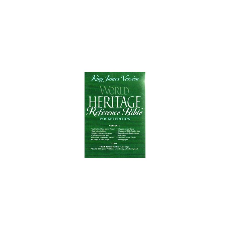 Pocket Edition Heritage Reference KJV Bible