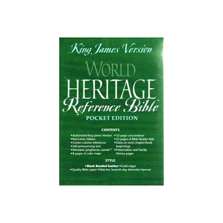 Pocket Edition Heritage Reference KJV Bible