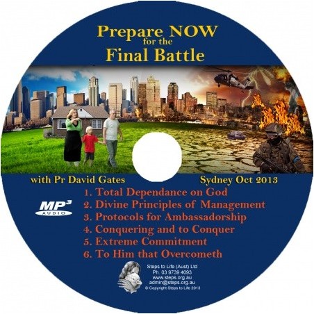 Prepare NOW for the Final Battle MP3 CD