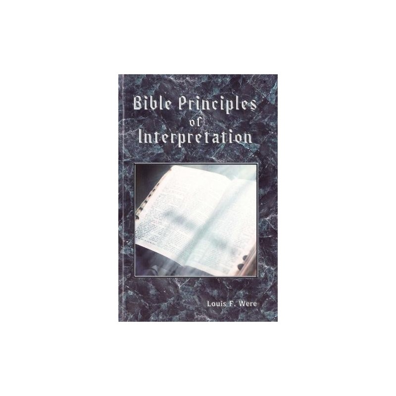 Bible Principles of Interpretation