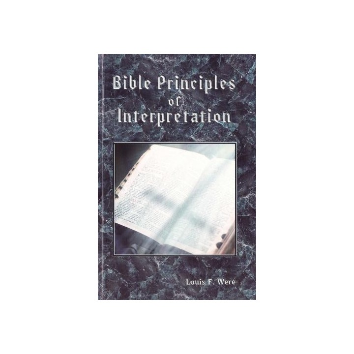 Bible Principles of Interpretation