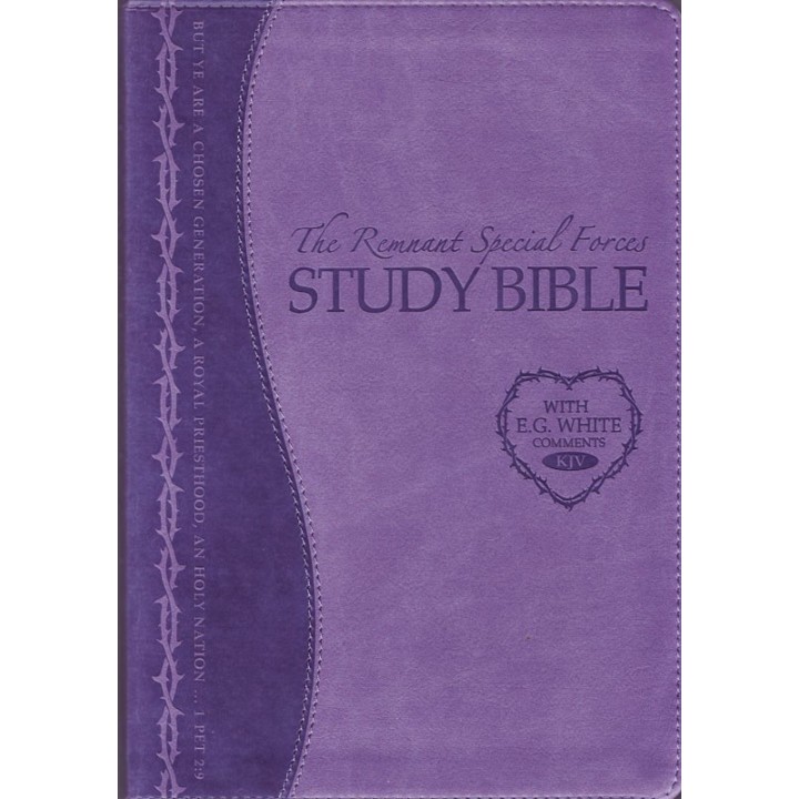 The Remnant Special Forces Study Bible (KJV + E.G. White) Lavend