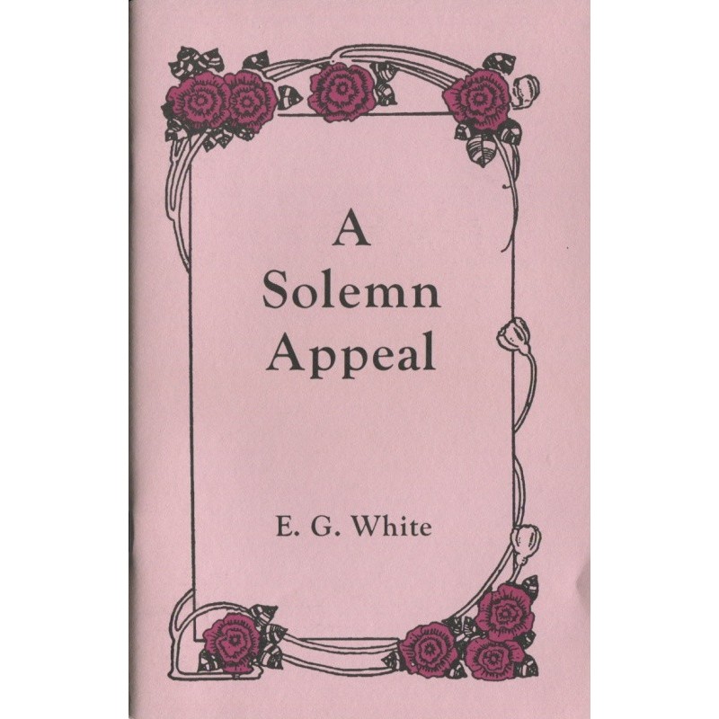 A Solemn Appeal