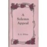 A Solemn Appeal