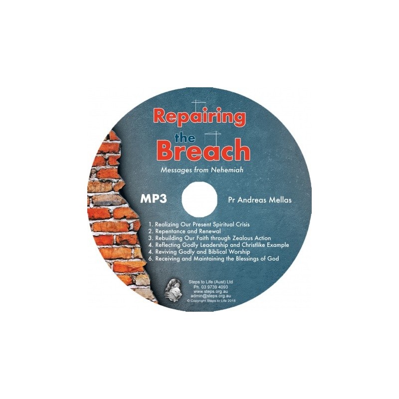 Repairing the Breach MP3 CD