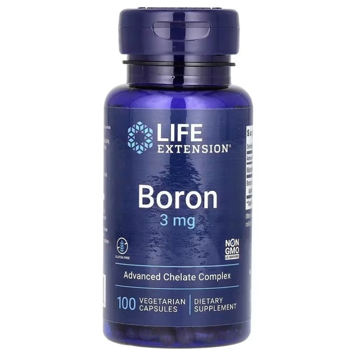 Life Extension Boron 3mg 100 Capsules