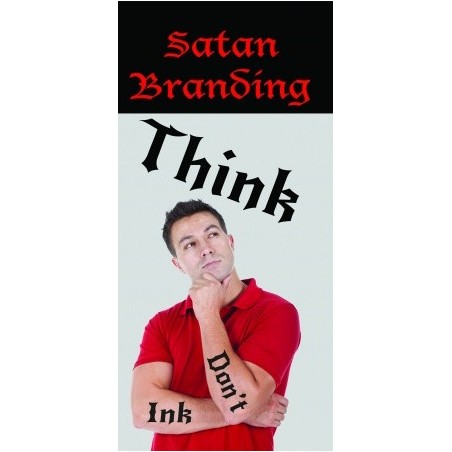 50 Pack: Satan Branding: Think. Don't Ink