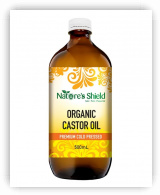  Nature’s Shield Cold Pressed Organic Castor Oil 500ml