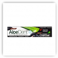 Aloe Dent Toothpaste Fluoride Free Triple Action Charcoal 100ml