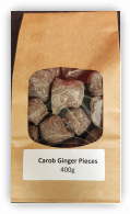 Carob Ginger Pieces 500gm