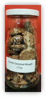 Carob NAS Coconut Rough 500gm
