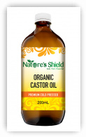 Certified Organic Castor Oil 200ml
