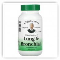 Christopher's Original Formulas, Lung and Bronchial Capsules 100