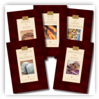 Conflict of the Ages set, hardcover, Burgundy
