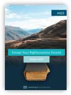 Except Your Righteousness Exceed