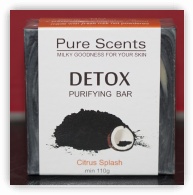 Handmade Charcoal Goat's Milk Soap - Citrus Infusion