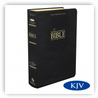 Platinum Remnant Study Bible KJV (Genuine Top-grain Leather Blac