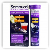 Sambucol Black Elderberry Syrup with Zinc & Vitamin C