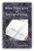 Bible Principles of Interpretation